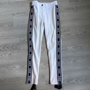 Topshop SNO Skinny White Ski Trousers UK8 US4
